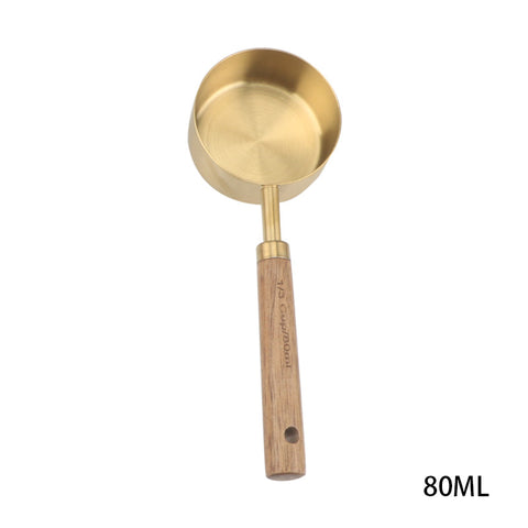 Wood & Metal Measuring Scoop