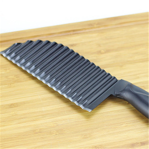 Crinkle Cutter Knife for Wavy Fries & Veggies