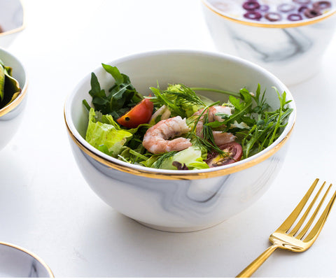 Marble Elegance Premium Porcelain Tableware Collection