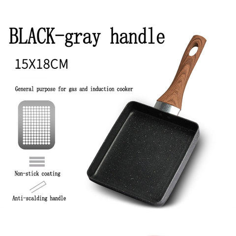 Modern Rectangular Aluminum Non-Stick Omelette Pan – Designed for Daily Precision
