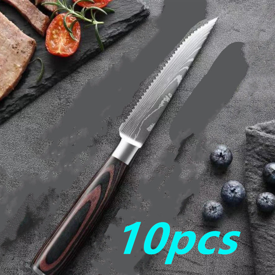 Serrated Steak Knife Set
