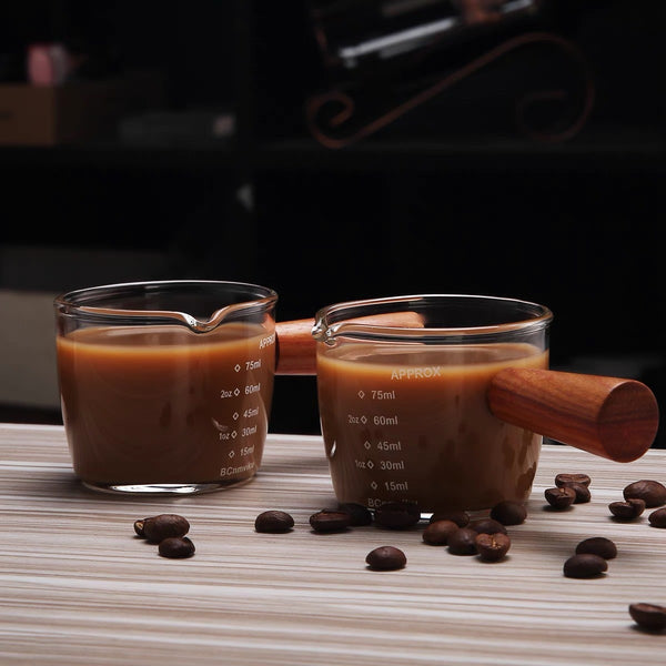 Wooden Handle Espresso Measure