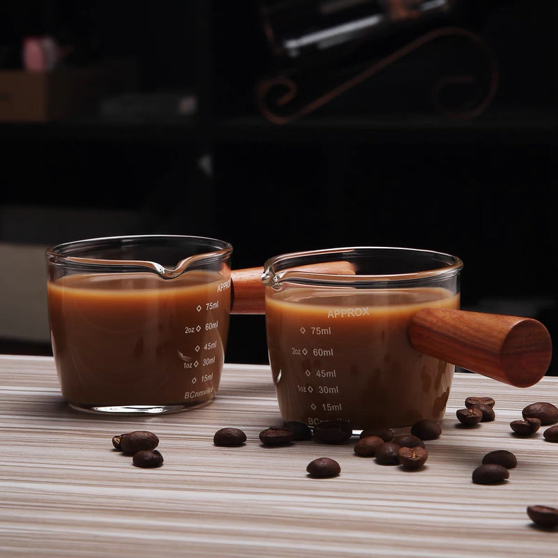 Wooden Handle Espresso Measure · 75 ml — Wudy Kitchen, image 3