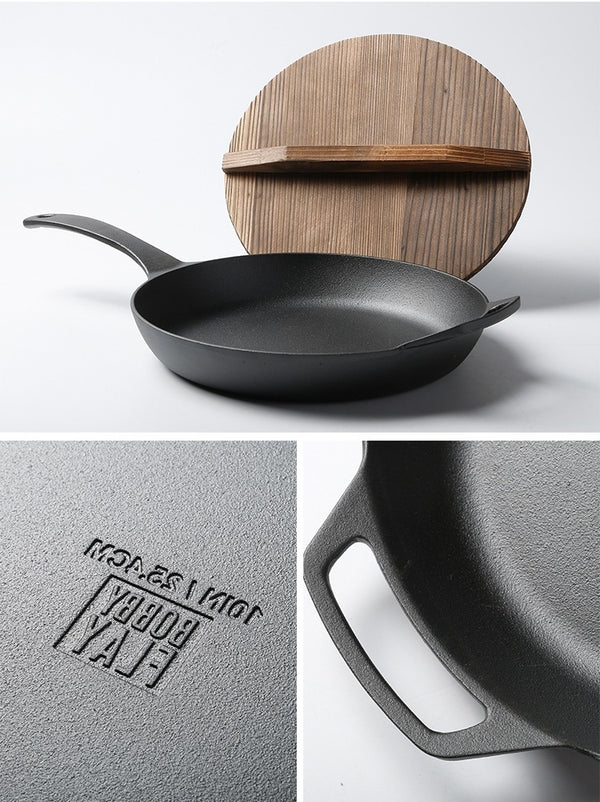 Wudy Kitchen — Thick cast iron pan