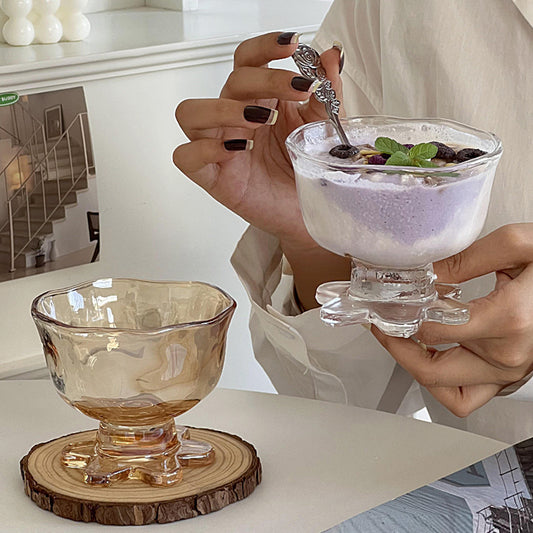 Flower Ice Cream Cup Creative Ice