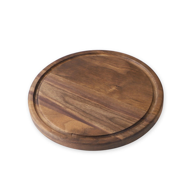 Wudy Kitchen — Wudy Round Resin & Bamboo Charcuterie Board | Food-Safe Design