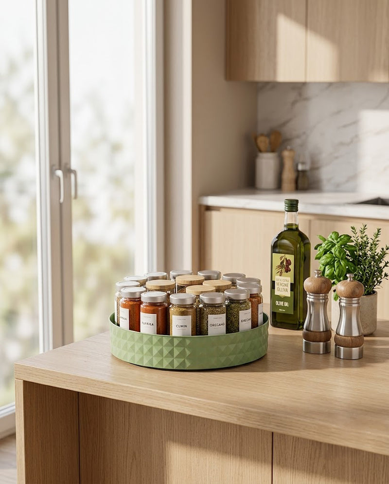 360° Rotating Spice Rack — Wudy Kitchen, image 1