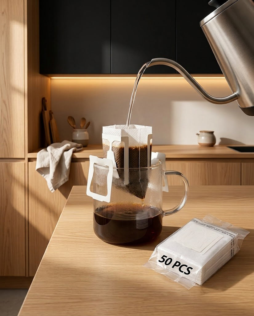 Hanging-Ear Drip Coffee Filters — Wudy Kitchen, image 4