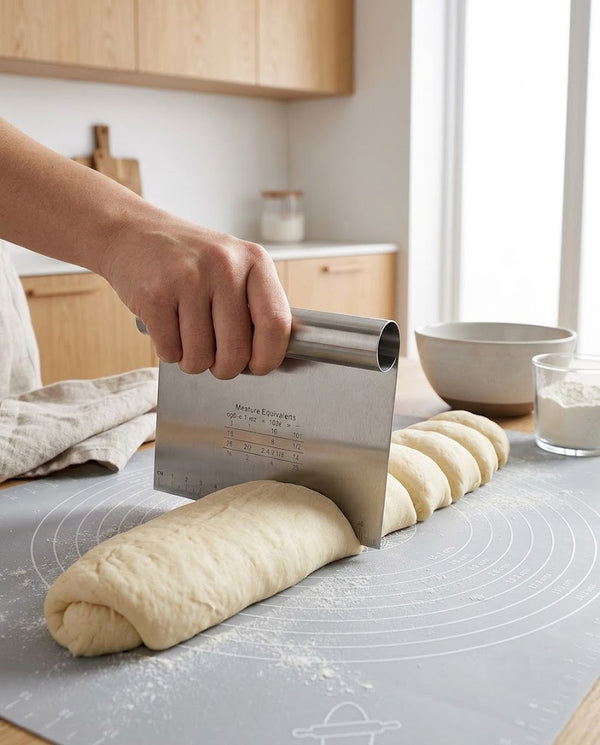 Stainless Steel Dough Scraper & Divider