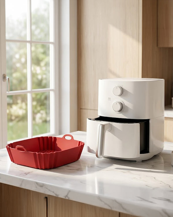 Silicone Air Fryer Basket · 19 cm — Wudy Kitchen, image 2
