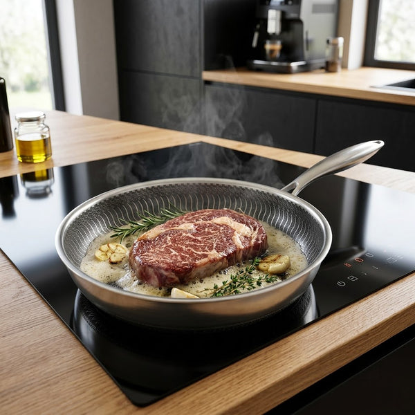 Coated Honeycomb Pan · Lid Options — Wudy Kitchen, image 2