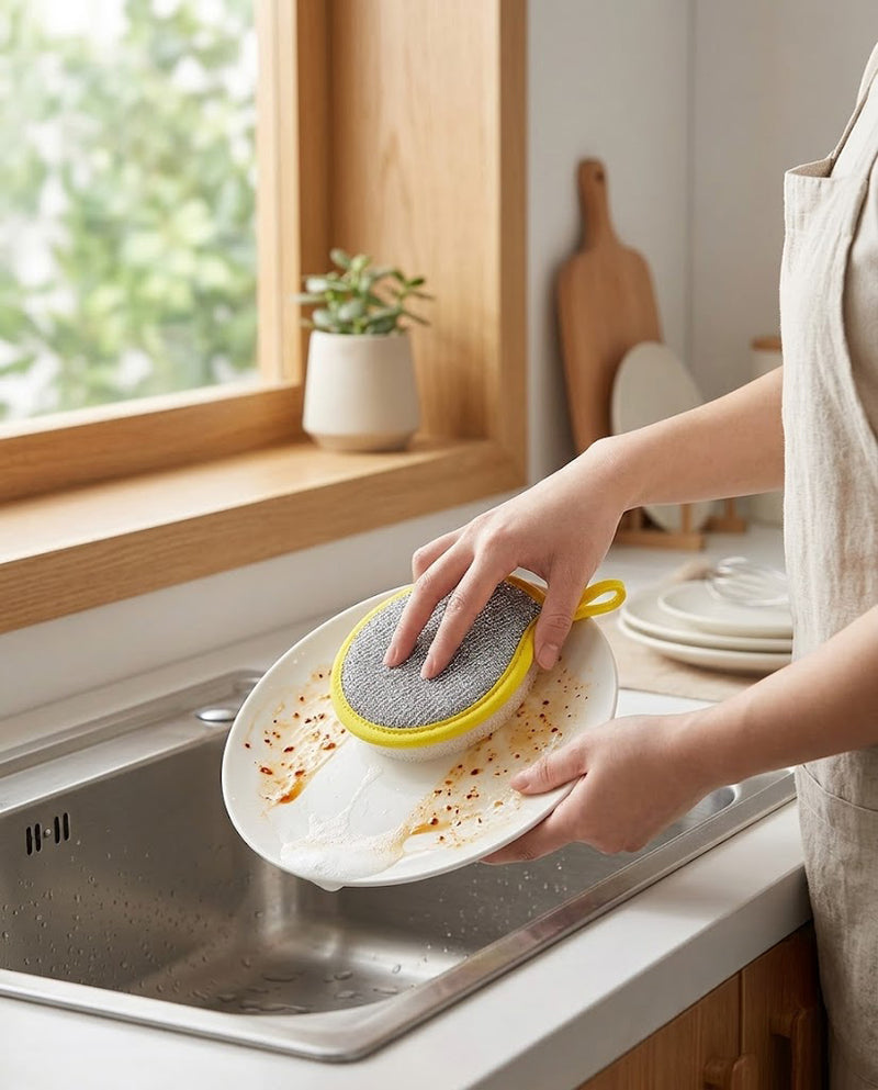Dual-Side Dish Sponge · 10-Pack — Wudy Kitchen, image 1