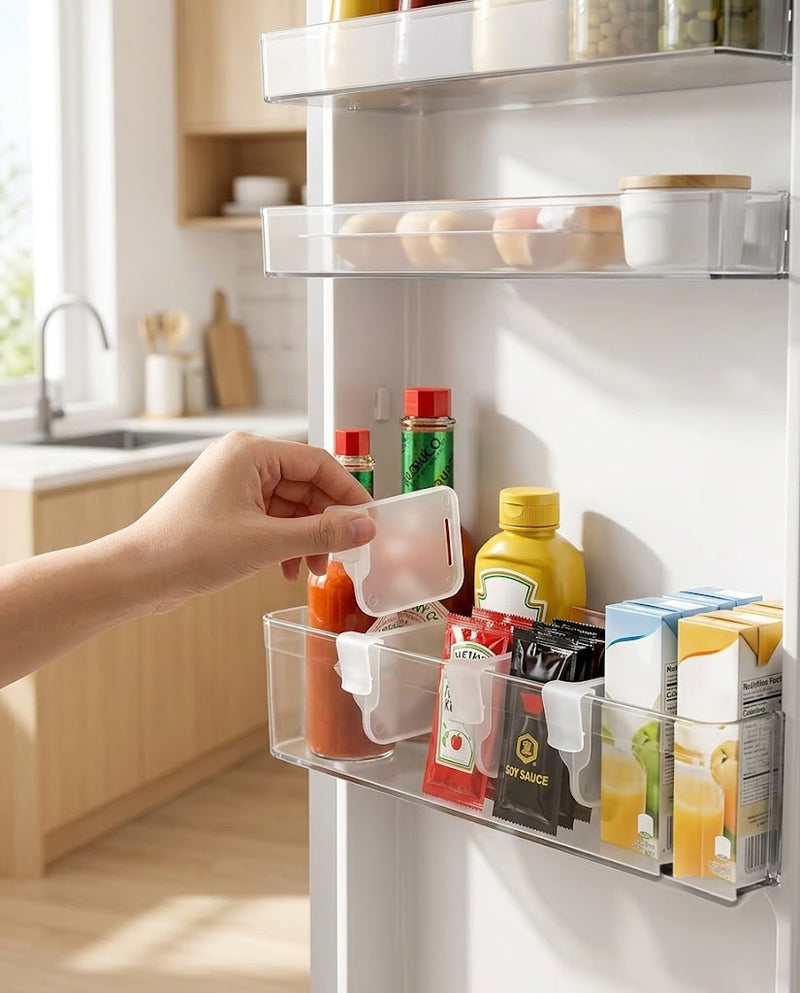 Adjustable Fridge Shelf Dividers