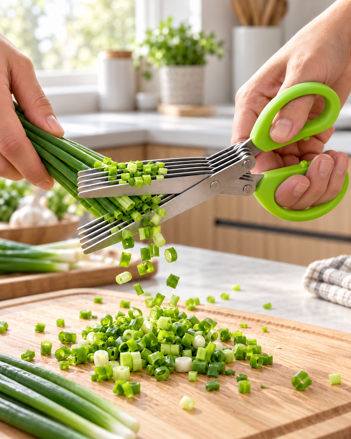 Multi-Blade Herb Scissors