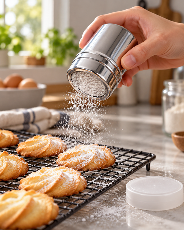 Stainless Steel Mesh Powder Duster