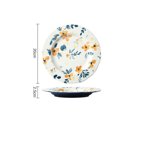 Japanese Ceramic Tableware Creative Bowl And Plate Combination Set