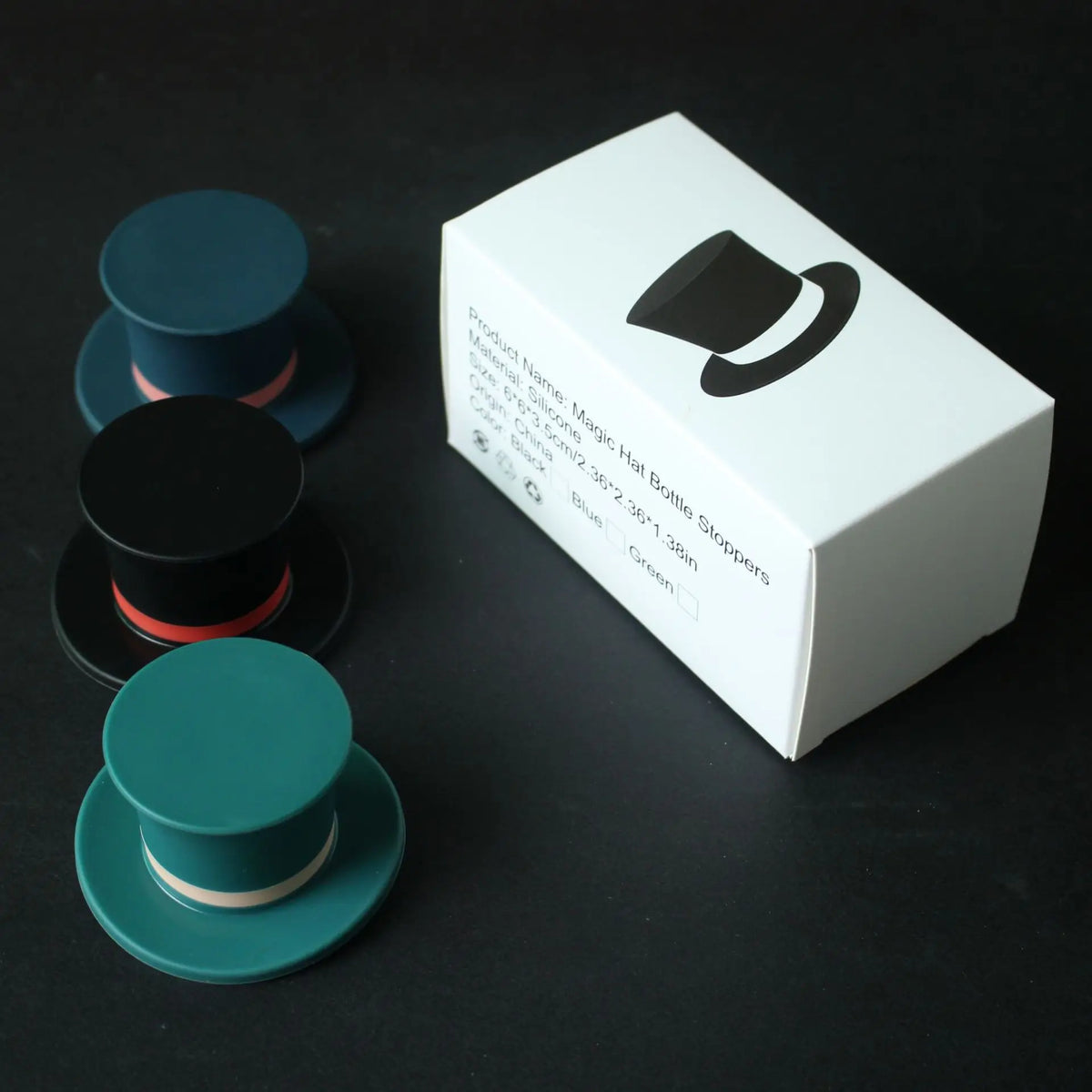 Silicone Magic Hat Bottle Stopper — Wudy Kitchen, image 9