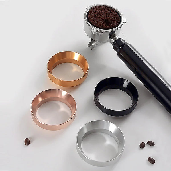 Coffee Catcher Ring Anti-Fly Powder Ring Grinder Catcher Ring 51Mm 53Mm 58Mm Coffee Handle Cloth Powder Dosing Ring Coffee Tools