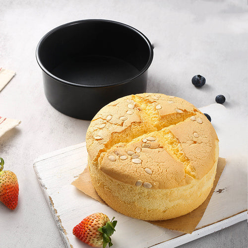 Wudy Round Carbon Steel Chiffon Cake Mold | Non-Stick with Removable Base