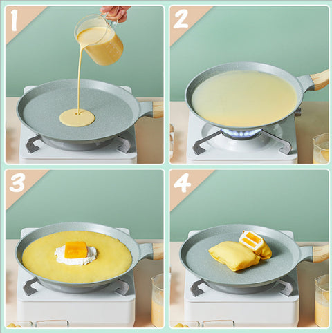 Wudy Non-Stick Pan - Lightweight, Durable