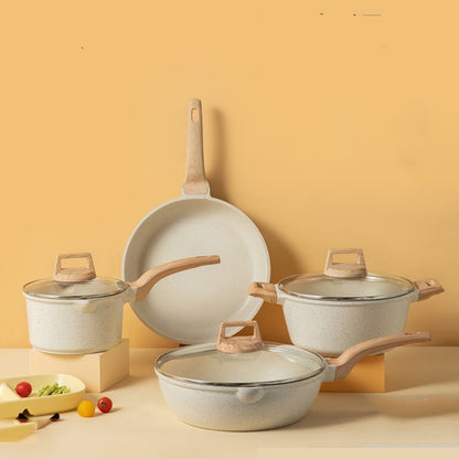 Wudy Medical Stone Non-stick Cookware Set | 7-Piece Healthy Set