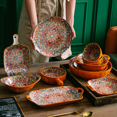 Mandala Porcelain Dinnerware Collection