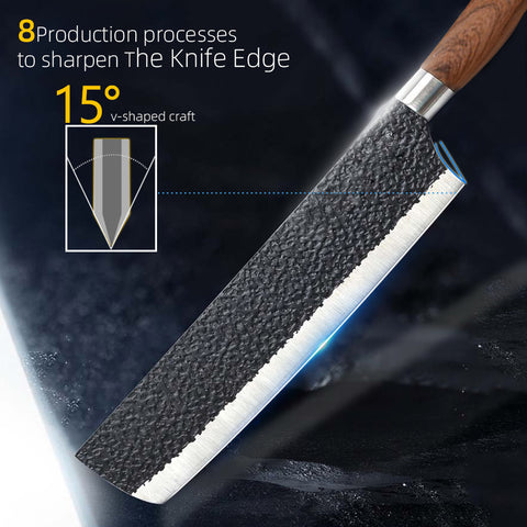 6-Piece Stainless Steel Kitchen Knife Set with Gift Box