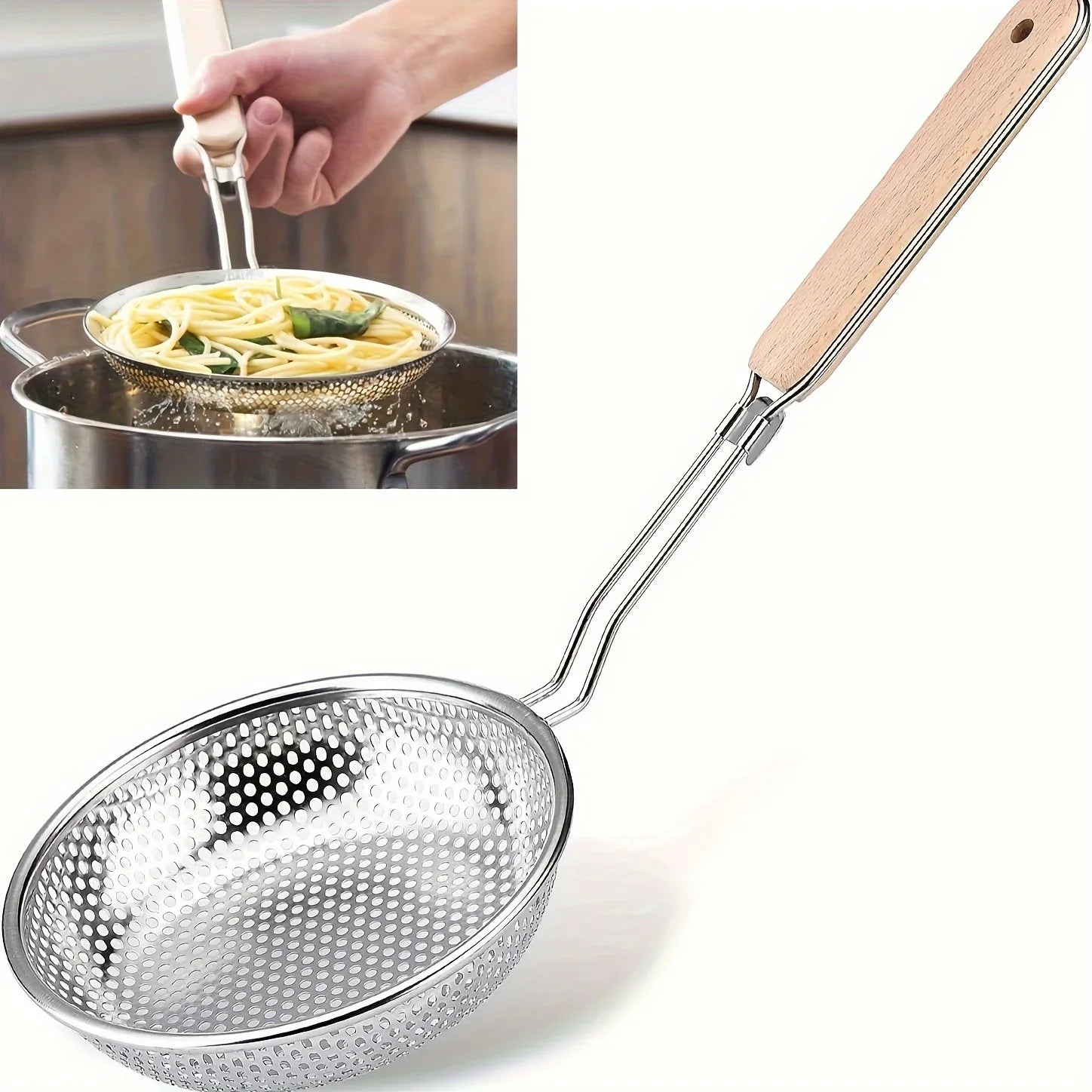 Stainless Steel Colander Spoon