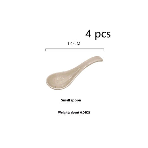 Elegant Ceramic Tableware – Soup, Salad & Dinner Plate Set