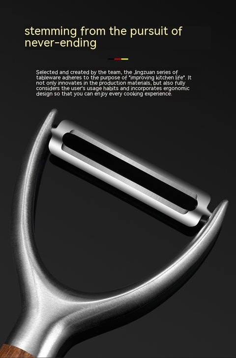 Rosewood Handle Peeler – 304 Stainless Steel