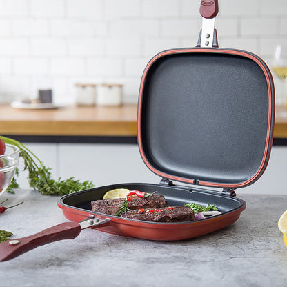 Wudy Modern Double-Sided Non-Stick Grill Pan | 28-32cm Flip Pan