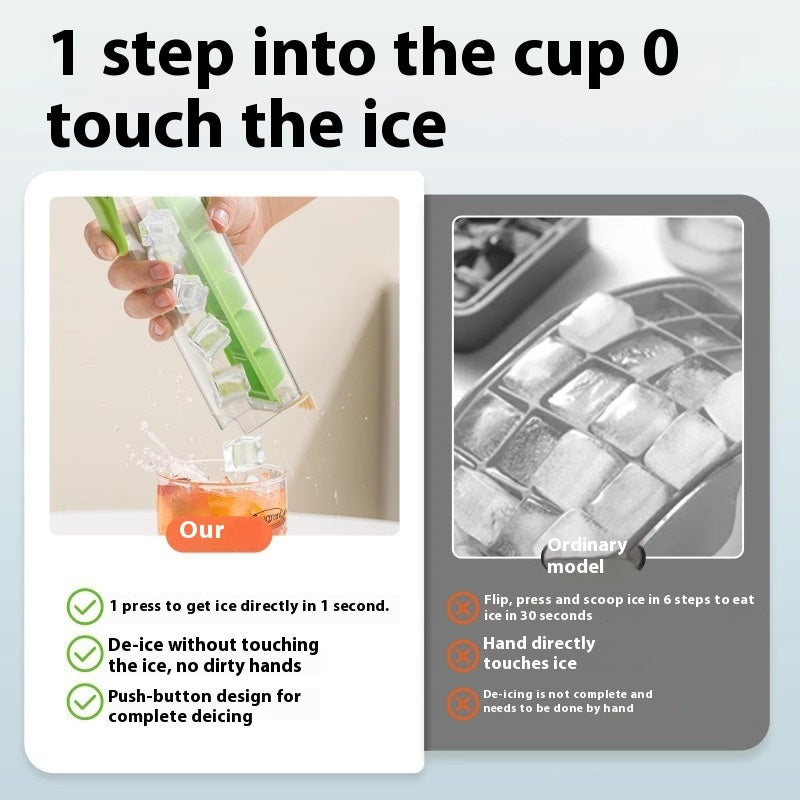 Press-Release Ice Cube Tray