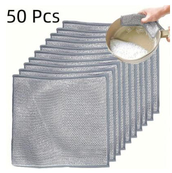 Non-Scratch Wire Dishcloth Set — 5 Pack — supplier image 19