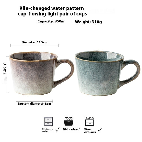 Ceramic Couple Cups — Wudy Kitchen, image 6