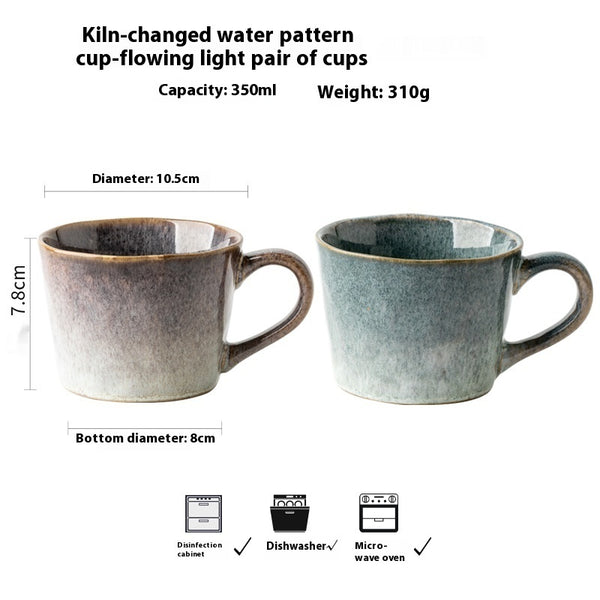 Calm Sip Ceramic Couple Cups · 350 ml — Wudy Kitchen, image 7