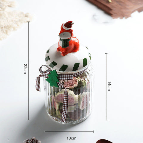 Decorative Storage Jar – Airtight Glass