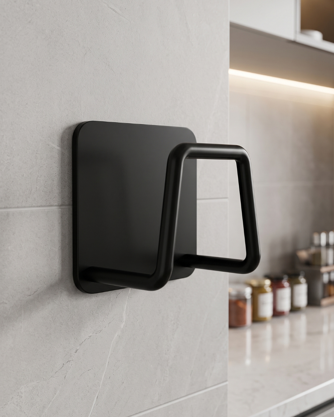 Tidy Sink Sponge Holder — Silver / Black