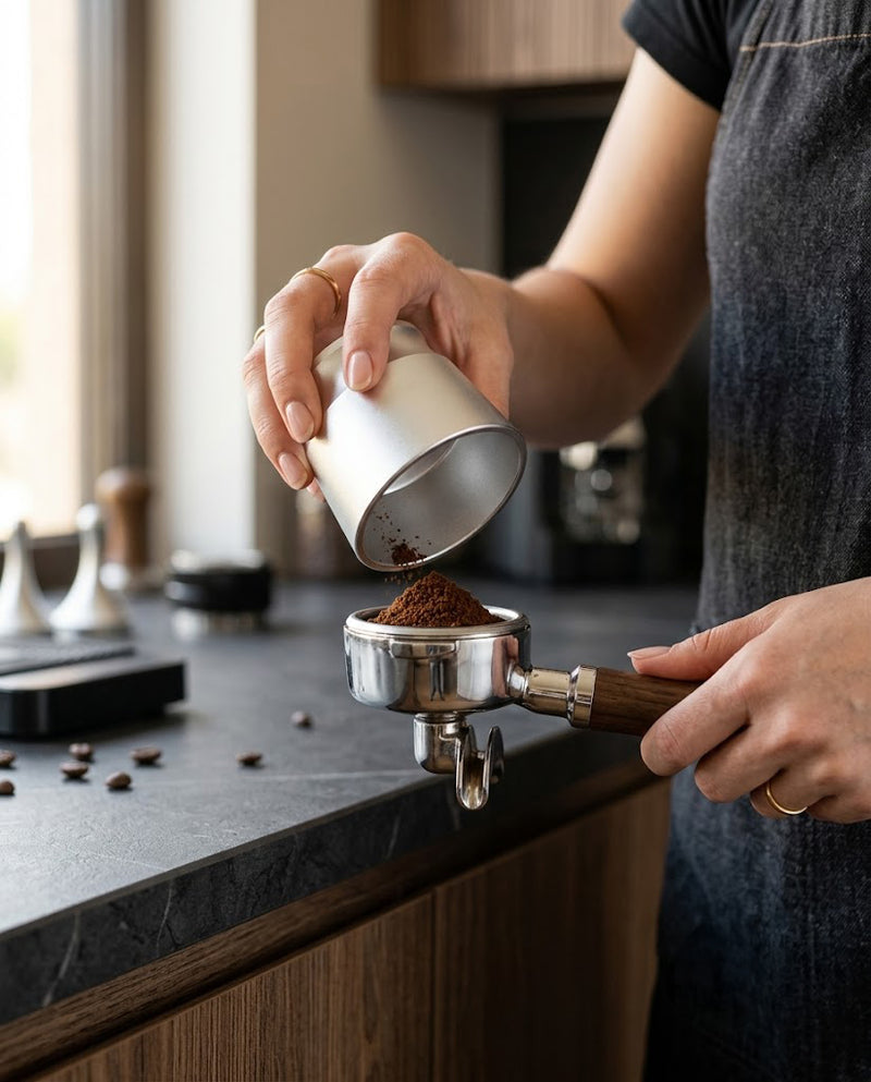 Espresso Dosing Cup · 58 mm