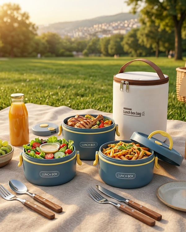 Insulated Lunch Container Set · 3-Piece — Wudy Kitchen, image 6