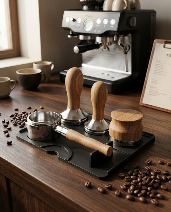 Silicone Coffee Tamper Mat · 13 cm — Wudy Kitchen, image 2