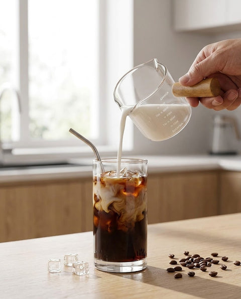Calm Sip Glass Measuring Cup · 150 ml — Wudy Kitchen, image 4