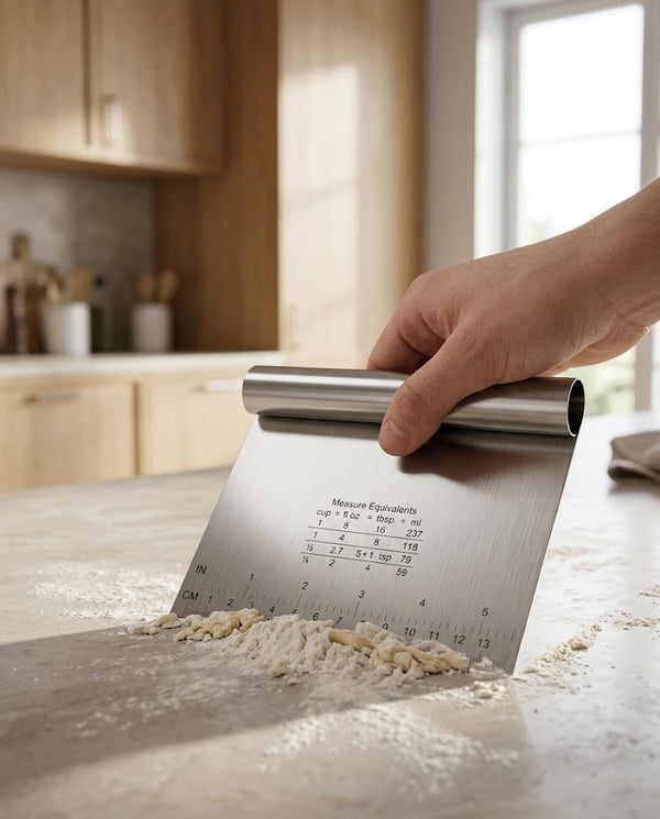 Stainless Steel Dough Scraper & Divider
