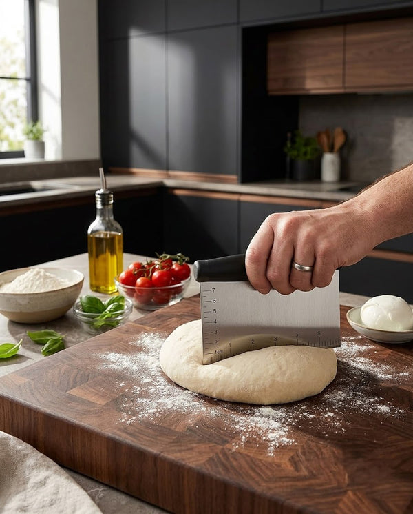 Stainless Bench Scraper — Wudy Kitchen, image 2