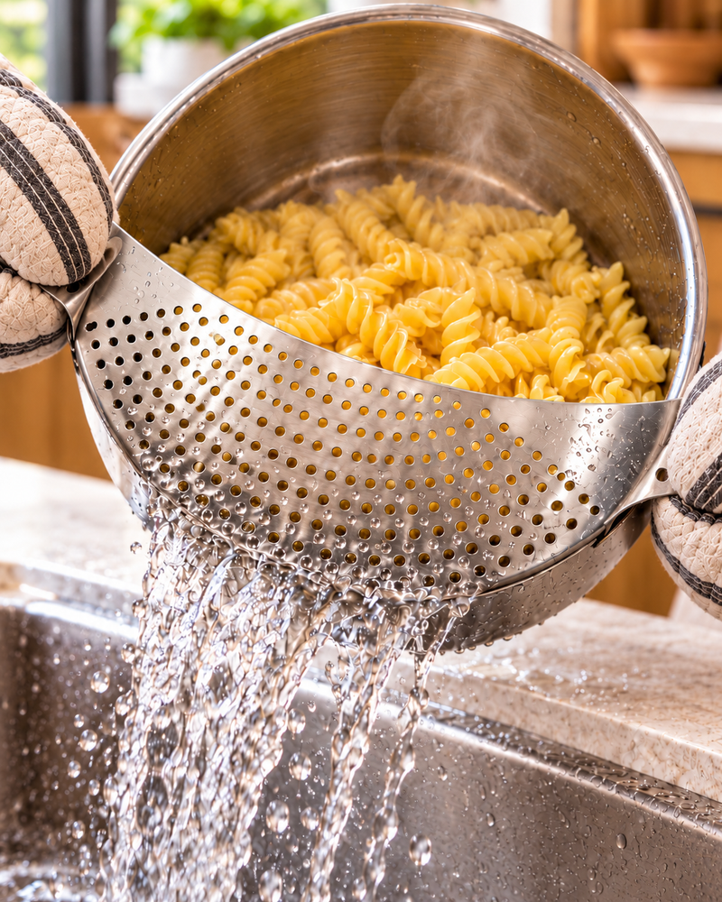 Stainless Steel Clip-On Pot Strainer
