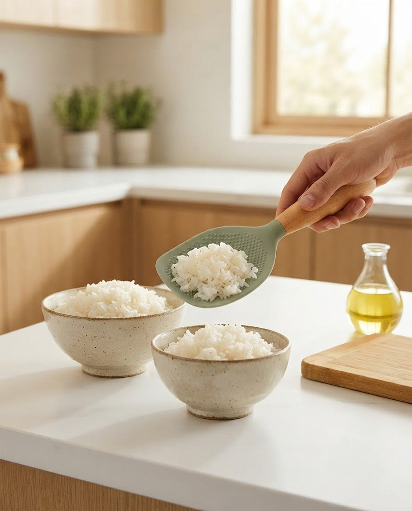 Silicone Cooking Spoon · 10.5" (27 cm)
