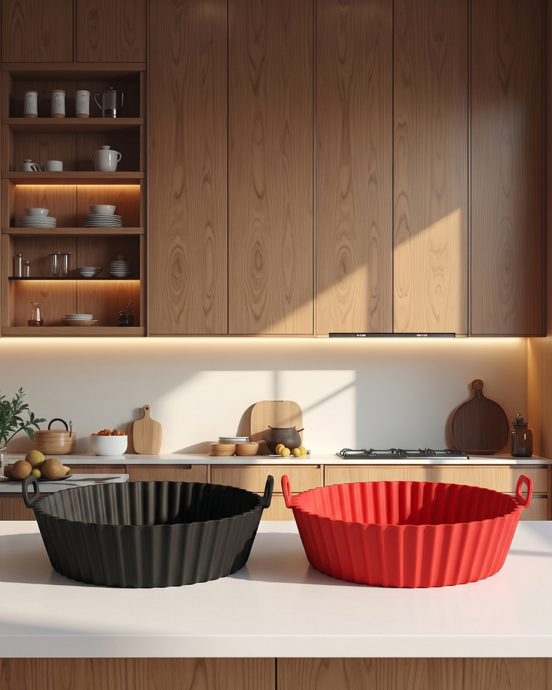 Air Fryer Silicone Liner · 17.5 cm — Wudy Kitchen, image 1