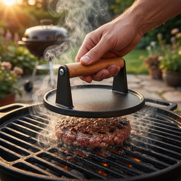 Cast Iron Meat Press — Wudy Kitchen, image 1
