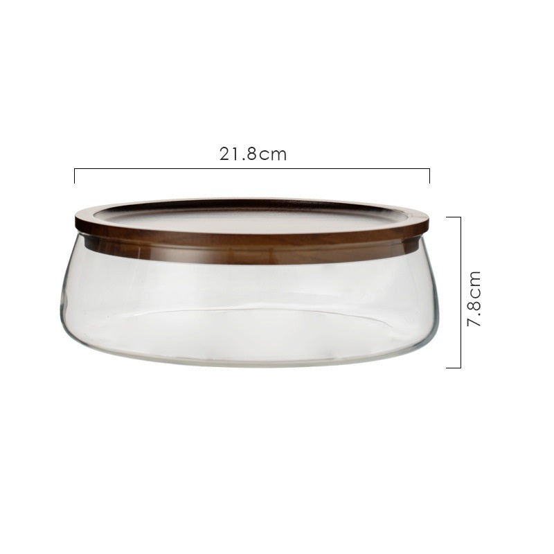 Glass Fruit Bowl