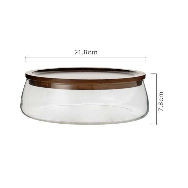 Wudy Kitchen — Glass Fruit Pot – Coffee Table Snack