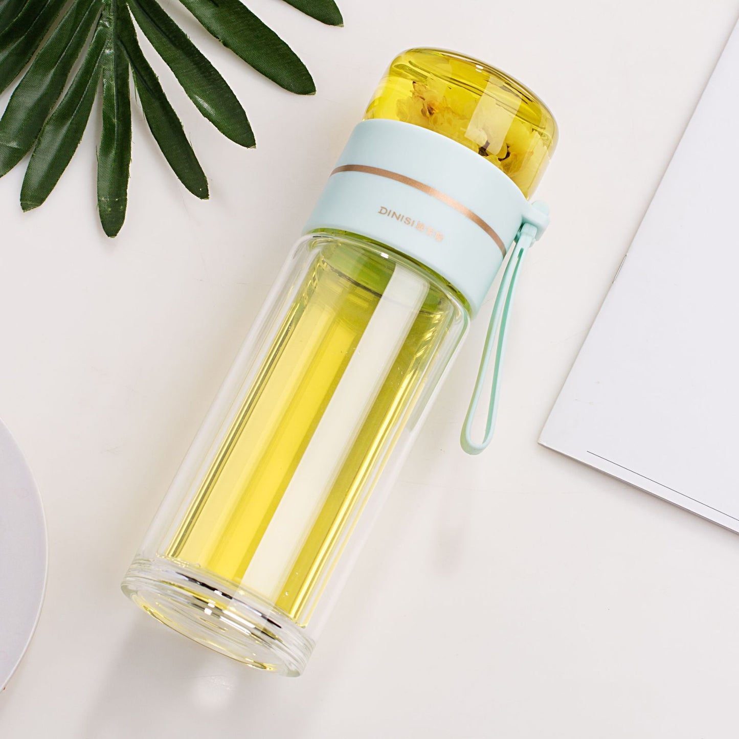 Wudy Glass Tea Infuser Bottle – Smart Brewing
